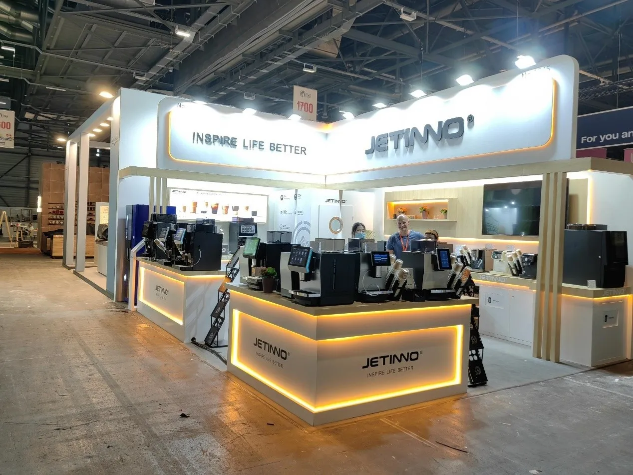 技諾全自動(dòng)咖啡機(jī)閃耀 WOC展，中國(guó)智造定義全球咖啡新高度